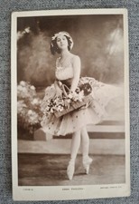 Anna Pavlova as Lise in La Fille Mal Gardee RP postcard 1912