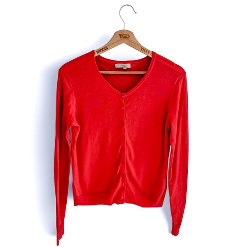 Ladies hobbs orange cardigan - hobbs,