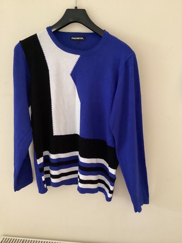 Long sleeved multicoloured