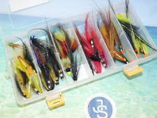 40 asstd salmon tube flies