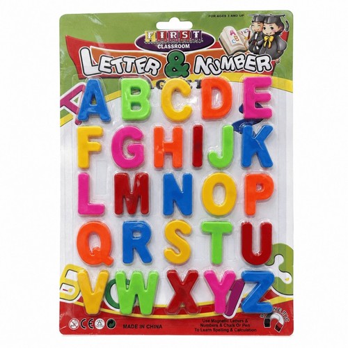 Magnetic alphabet letters z - alphabet, a-z