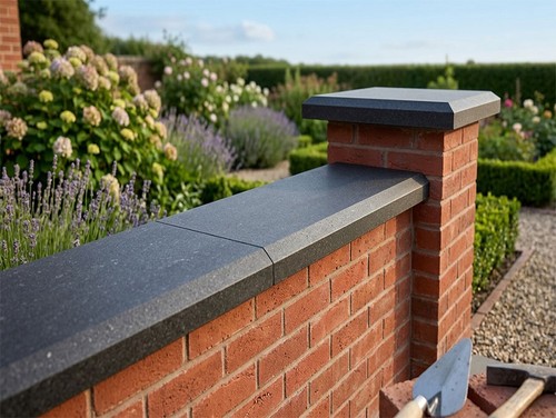 Black stone wall - stone,