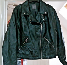 Womens Ladies Faux Leather