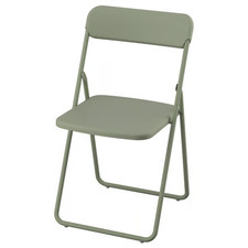 New IKEA VIHALS Folding Chair Green Folding Camp Chair Beach Chair Garden Chair