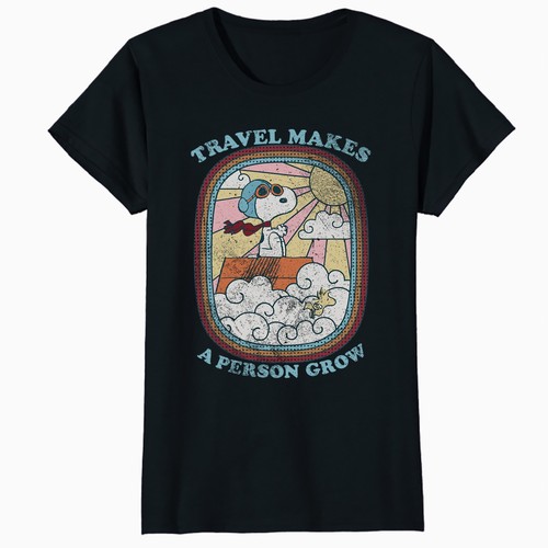 Peanuts groovy vibes snoopy - peanuts,