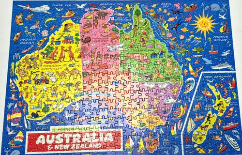 Jigsaw australia new - jr,