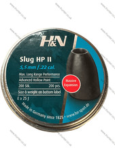 H&N SLUG HP II  .22 / 5.51mm