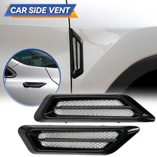 Universal Cover Auto Car Fender Side Decorative Air Flow Hood Scoop Vent Bonnet