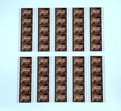 Original pinocchio movie 35mm - original,