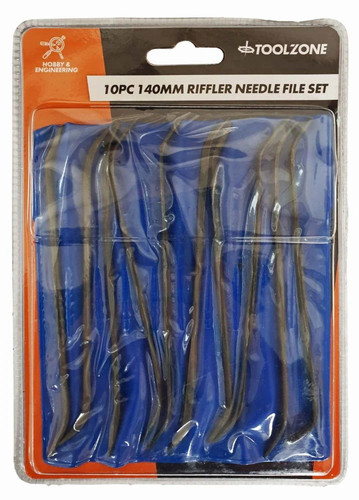 Needle file set riffler - riffler, 10pc