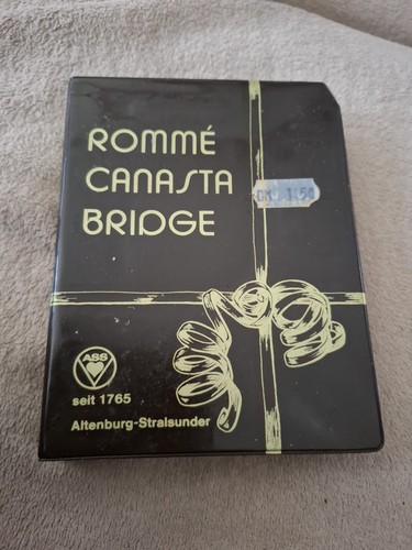 Romme canasta bridge - romme,