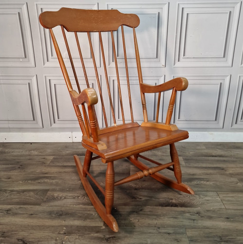 Vintage windsor rocking chair - vintage,