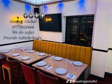 Restaurant booth seating set - restaurant,