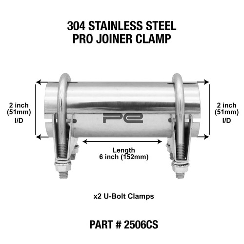 Exhaust pipe joiner connector - exhaust,