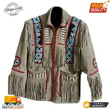 Mens cowboy fringe suede - cowboy,