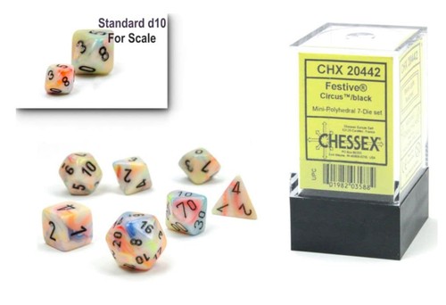 Chessex dice set 10mm - –,