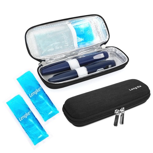 Medication cooler travel case - travel,