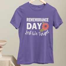 Remembrance Day T-shirt Lest