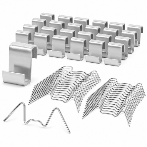 Greenhouse glazing glass - greenhouse, clips