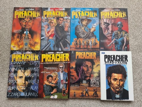 Preacher books end of - books, +