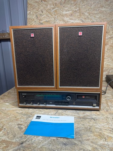 Sharp 102e stereo system - sharp,