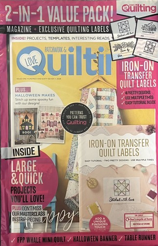 Love patchwork quilting - patchwork,