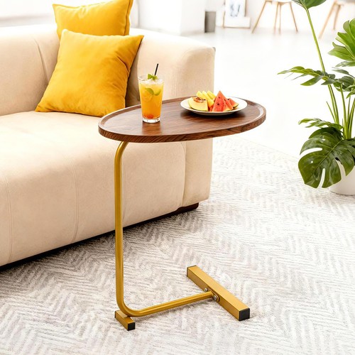 Shaped side table bedside - shaped,