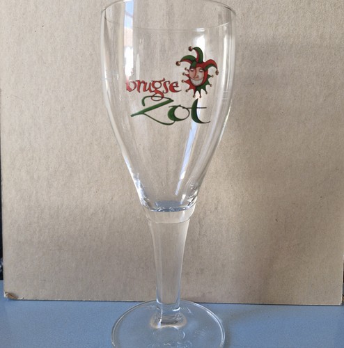 Brugse zot belgian beer glass - zot,