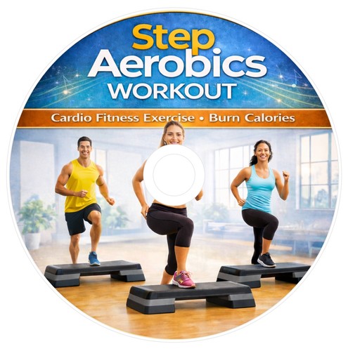 Step aerobics workout dvd - aerobics,