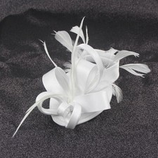 Bridal Women Hair Clip Headband Mini Top Hat Wedding Fascinator Royal Ascot Race