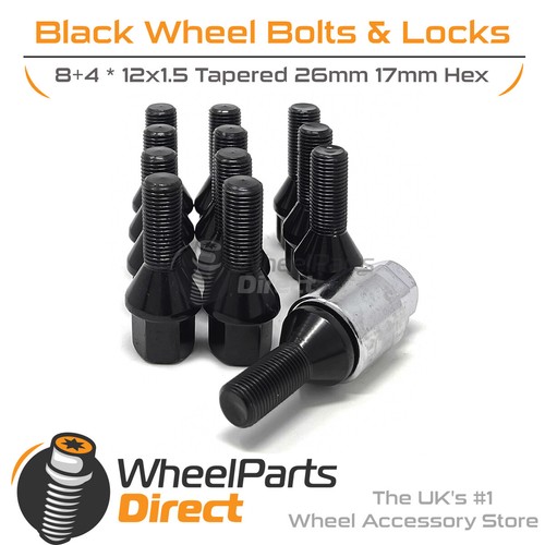 Wheel bolts locks - &, (8+4)
