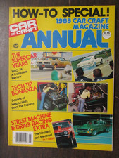 CAR CRAFT MAGAZINE 1983 ANNUAL