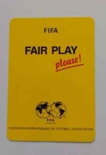FIFA Fair Play yellow card