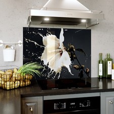 Glass Splashback Kitchen Tile