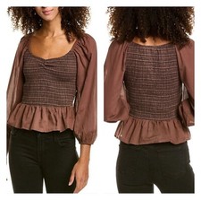 Nation LTD  Elastic Smocked