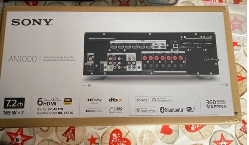 Sony an1000 2 channel - sony, 8k