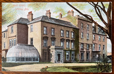 PARK HOTEL, WHITLEY BAY Antique 1904 RUDDOCK Coloured Photograph Post Card