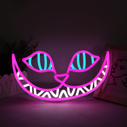 Cheshire cat neon signs - cat,
