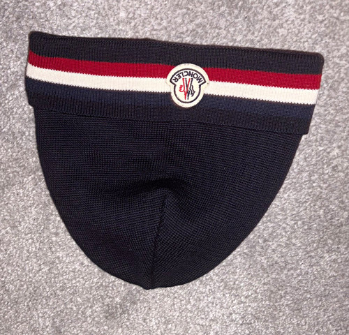 Moncler men wool knit beanie - wool,