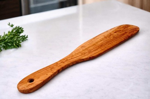 Olive wood wedding cake server - olive,