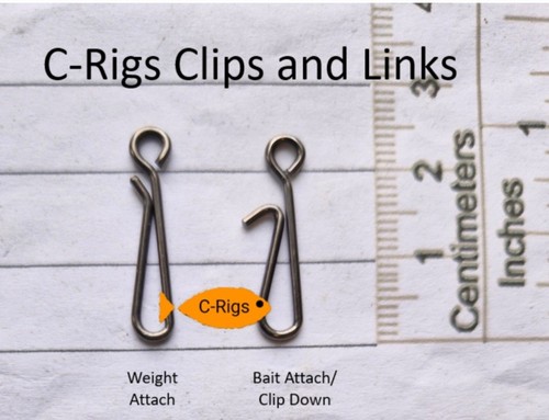 Rigs sea fishing rig clips - c-rigs,