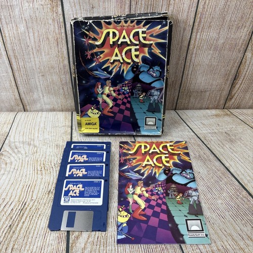Space ace amiga boxed complete - boxed,