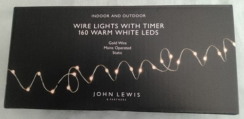 John lewis 160 warm white - john, leds