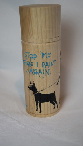 Banksy limitless spray can - limitless,