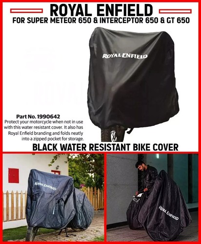 Premium black bike cover fits - black,