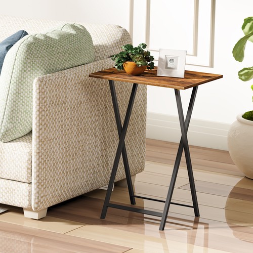 Folding snack table side - table,