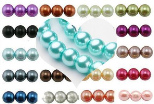 Pearl beads glass round buy - glass,