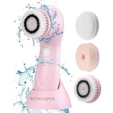 Facial Cleansing Brush, 6 In 1 Waterproof Professional Natural Skin Care