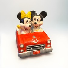 Disney Vintage mickey minnie Mouse figurines Car Schmid The Walt Disney Company
