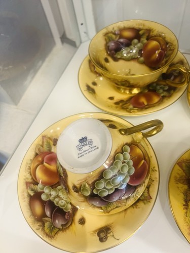 Aynsley bone china fruit - bone,